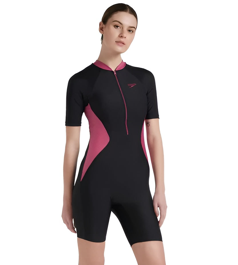 Speedo Women Essential Panel Knee Suit