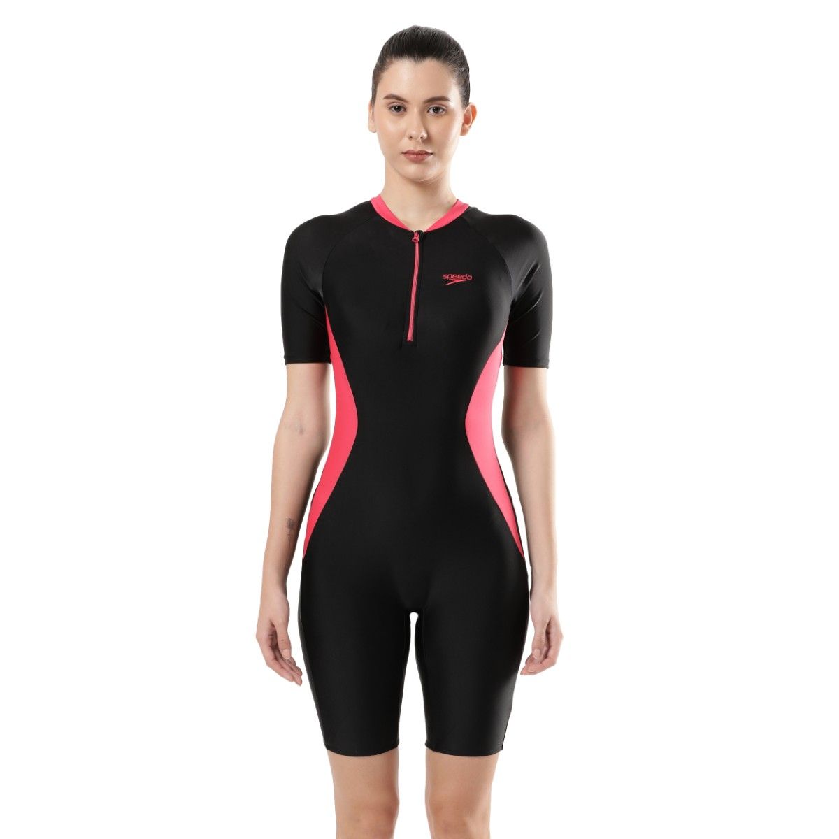 Speedo Women Essential Panel Knee Suit