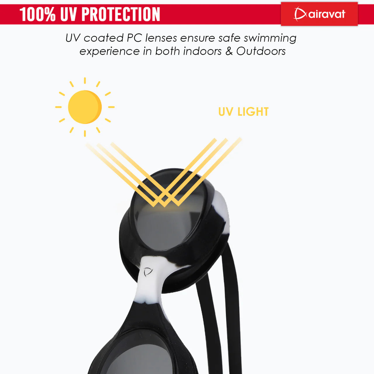 Ariavat Swimming Goggles for Kids (DORIS 1001)