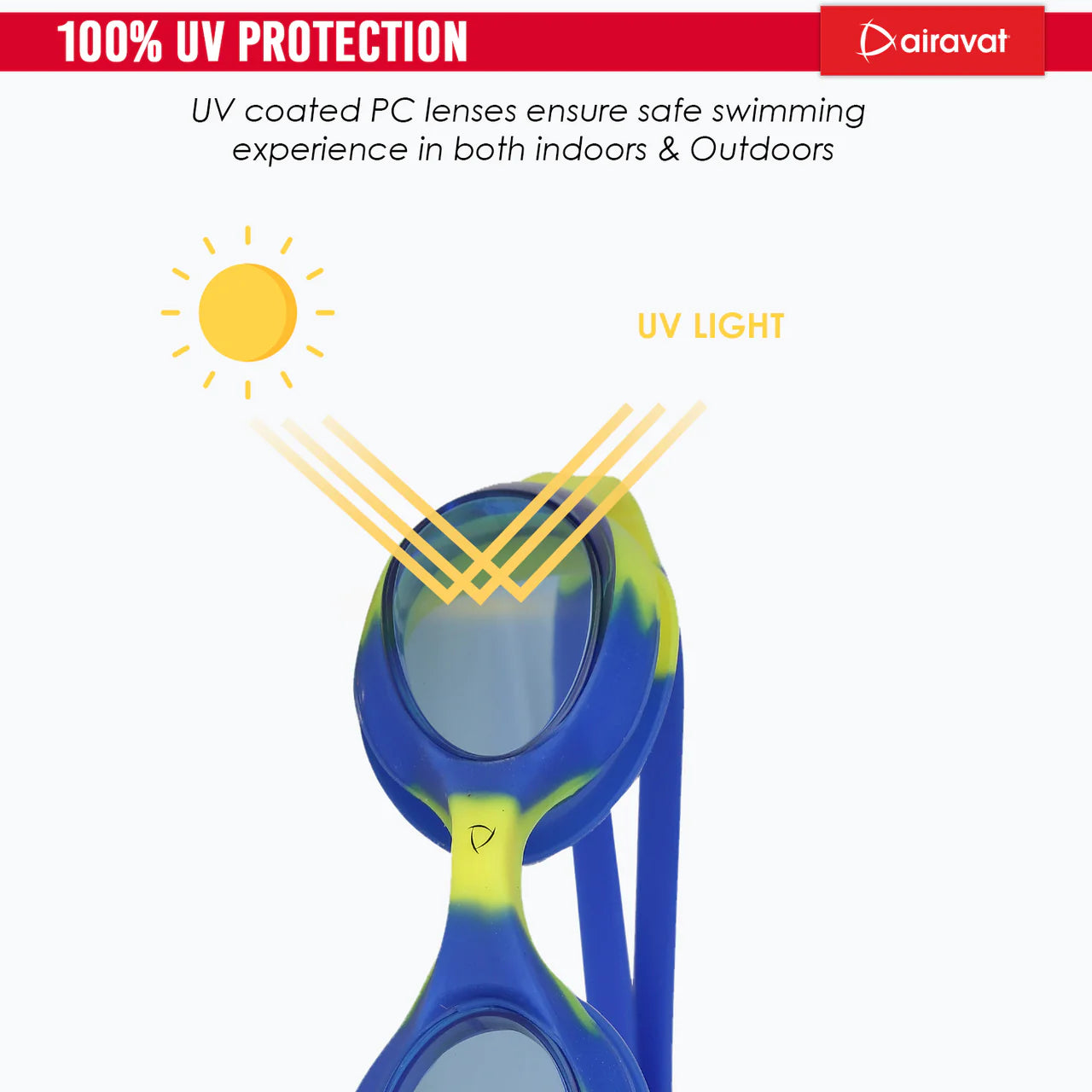 Ariavat Swimming Goggles for Kids (DORIS 1001)