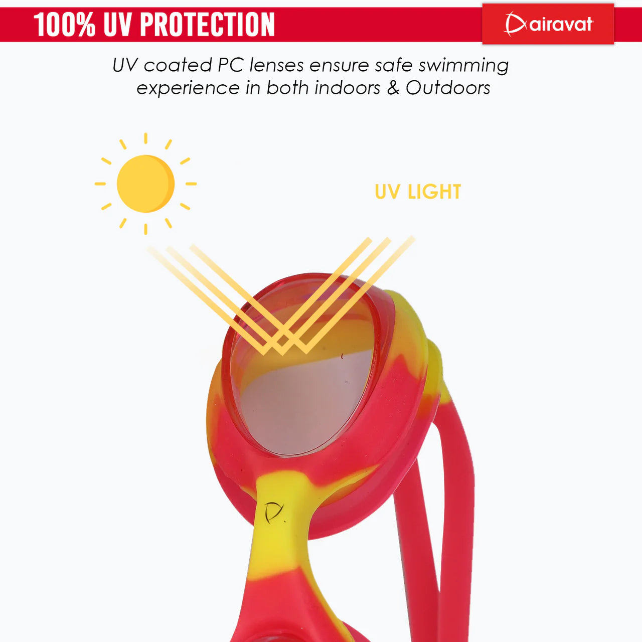 Ariavat Swimming Goggles for Kids (DORIS 1001)