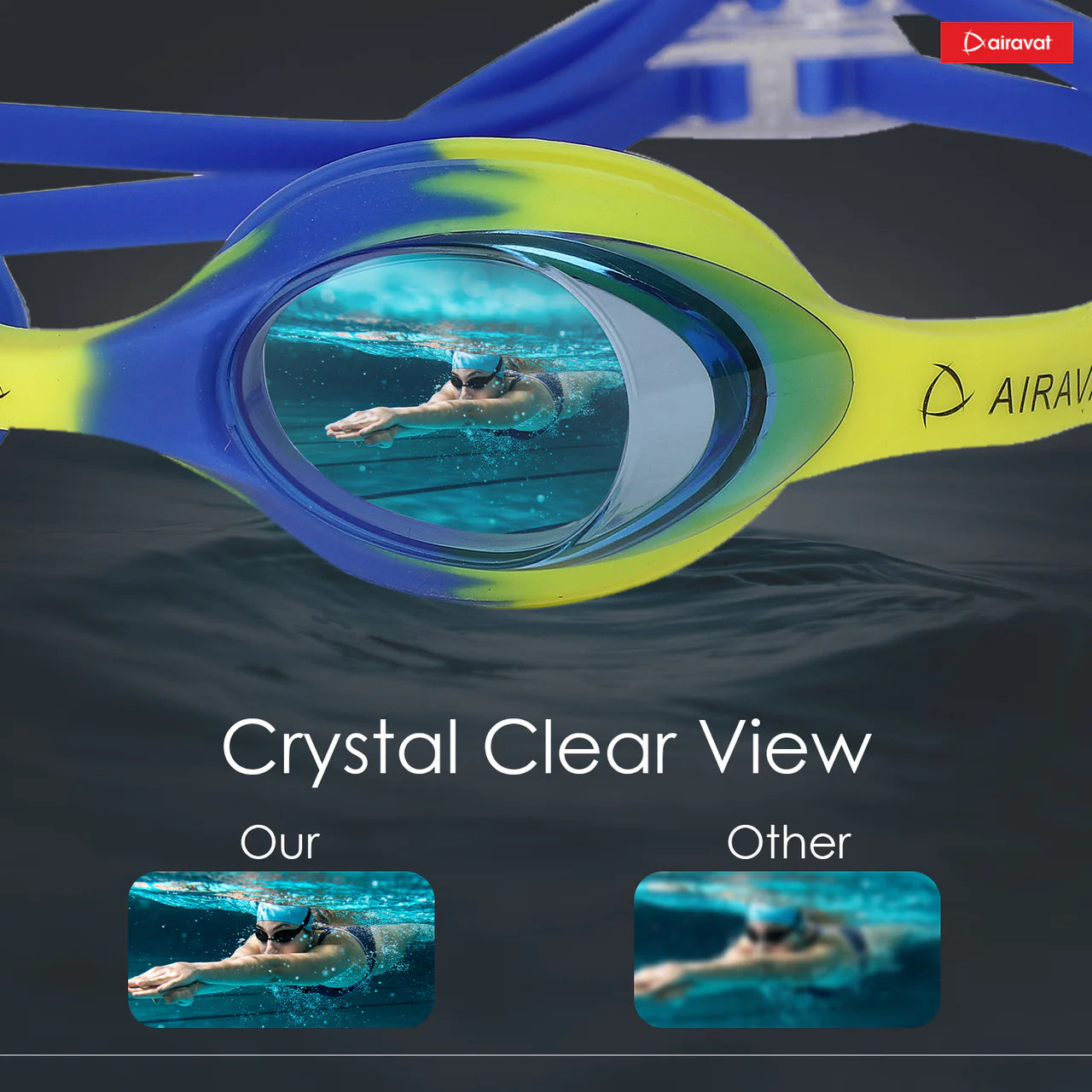 Ariavat Swimming Goggles for Kids (DORIS 1001)