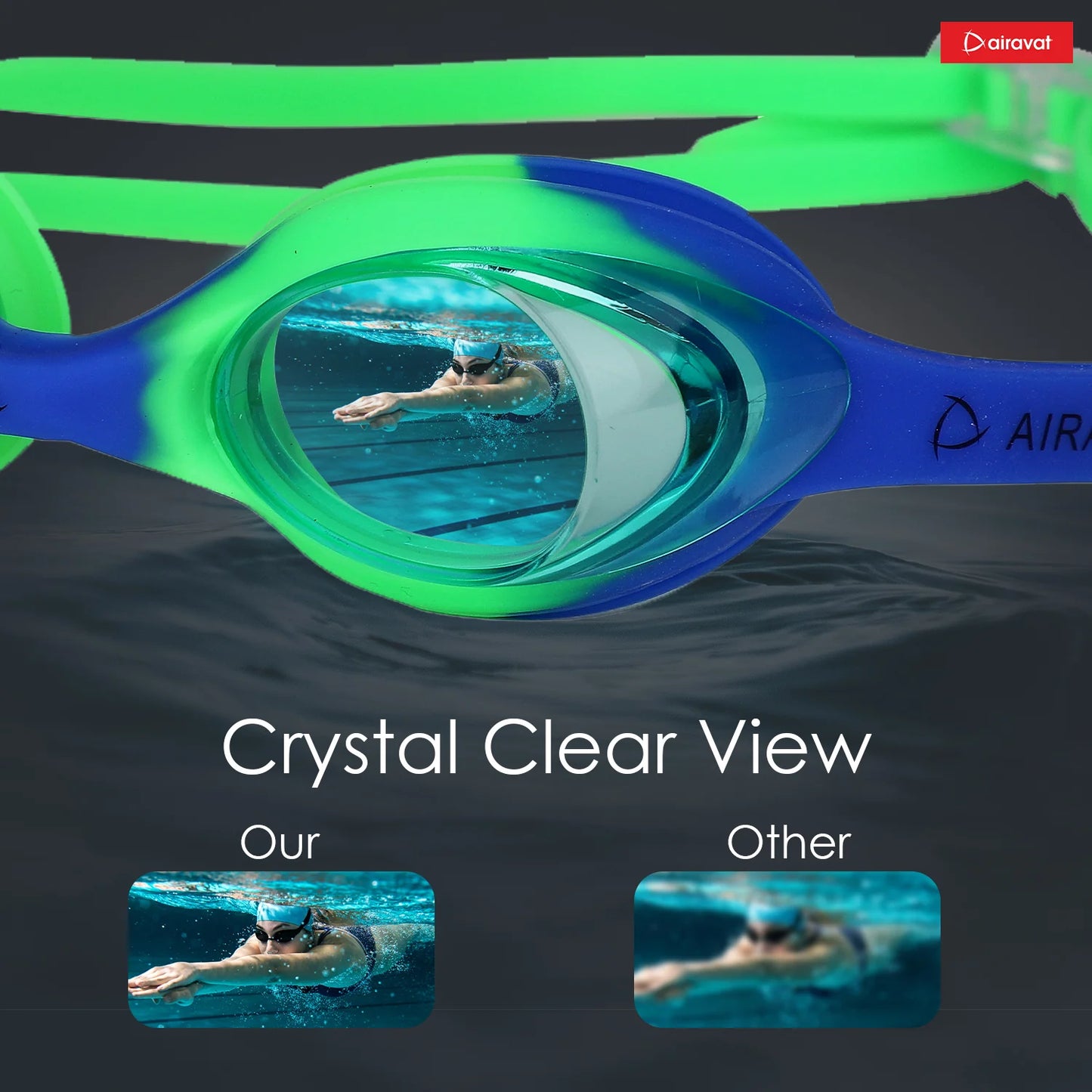 Ariavat Swimming Goggles for Kids (DORIS 1001)