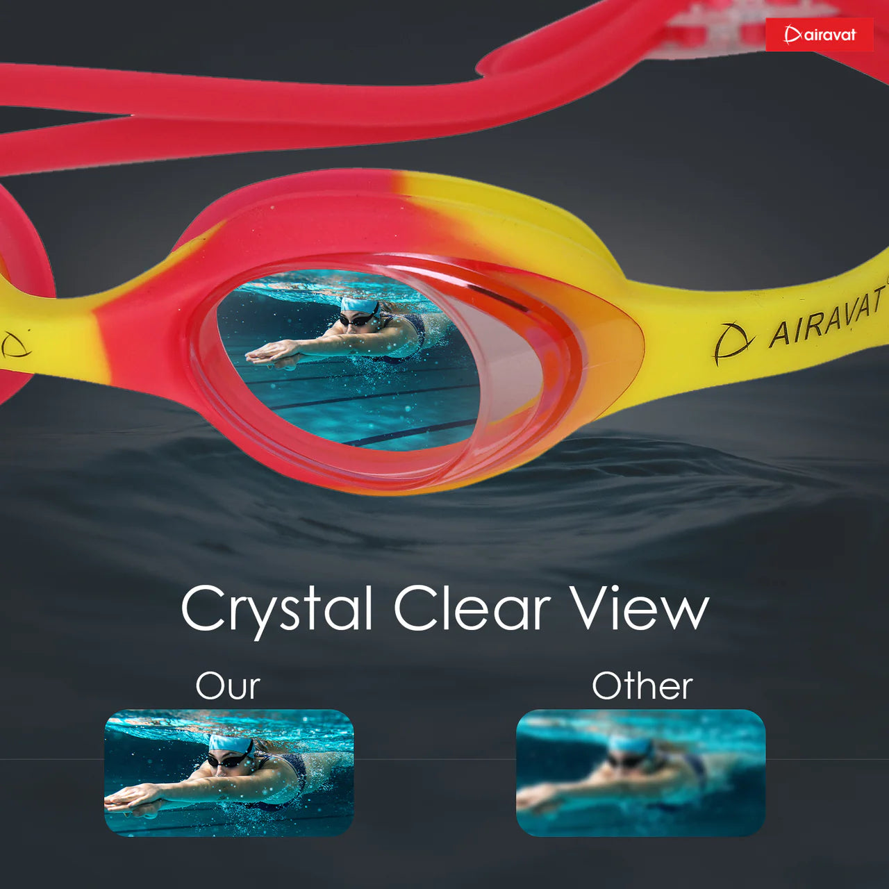 Ariavat Swimming Goggles for Kids (DORIS 1001)