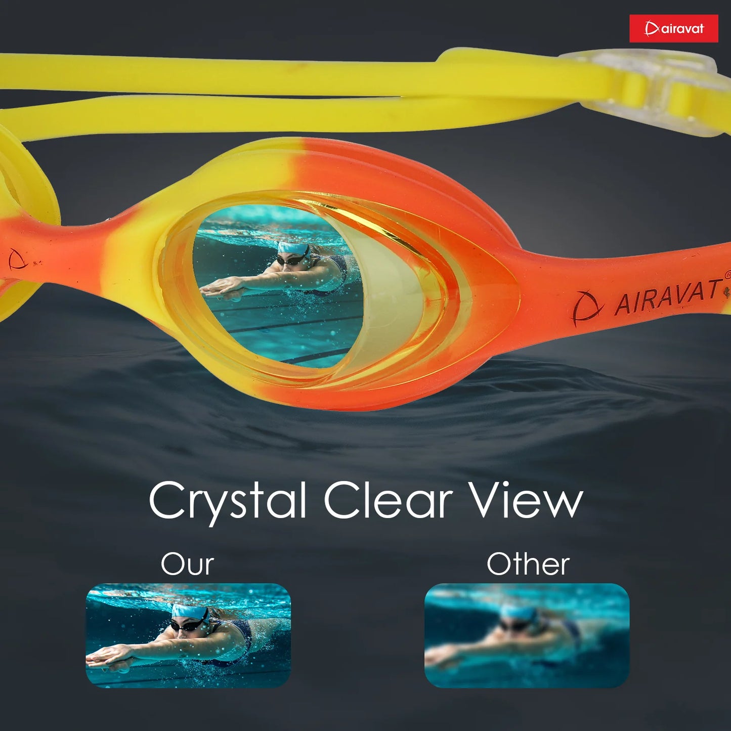 Ariavat Swimming Goggles for Kids (DORIS 1001)