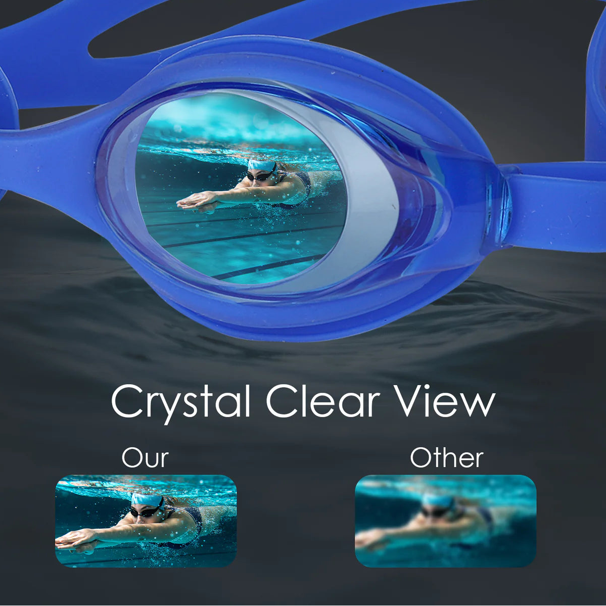 Ariavat Swimming Goggles  (SWIMSTER 1002)