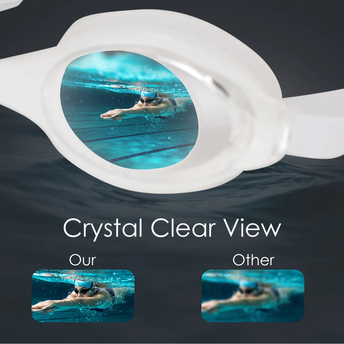 Ariavat Swimming Goggles  (SWIMSTER 1002)
