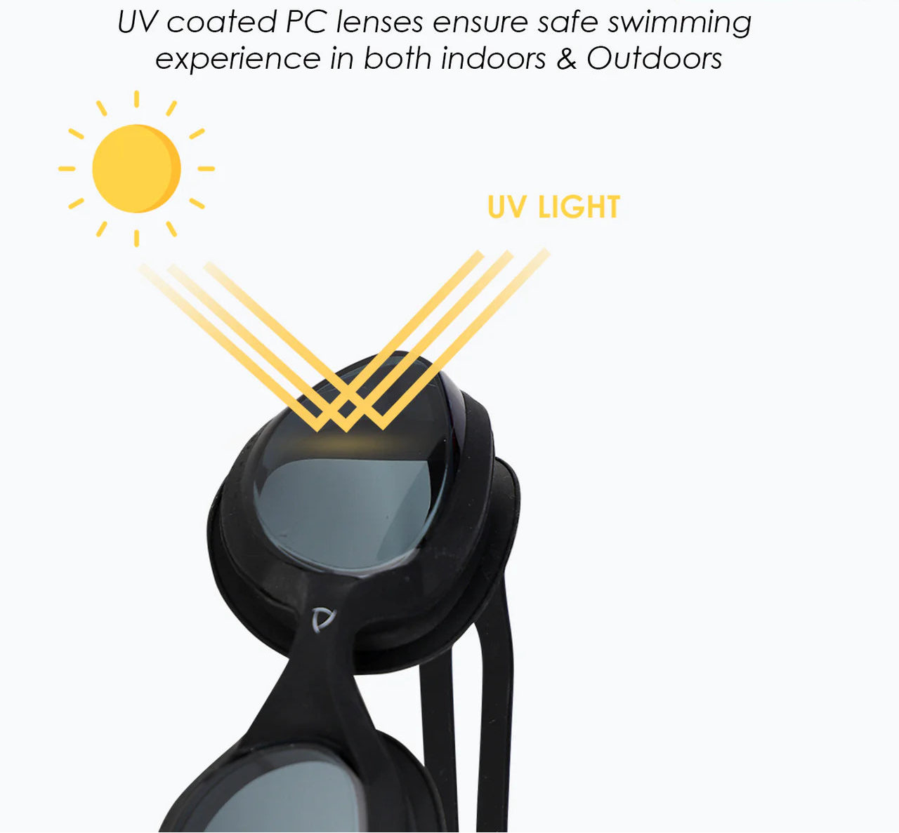 Ariavat Swimming Goggles (FRAYER 1003)