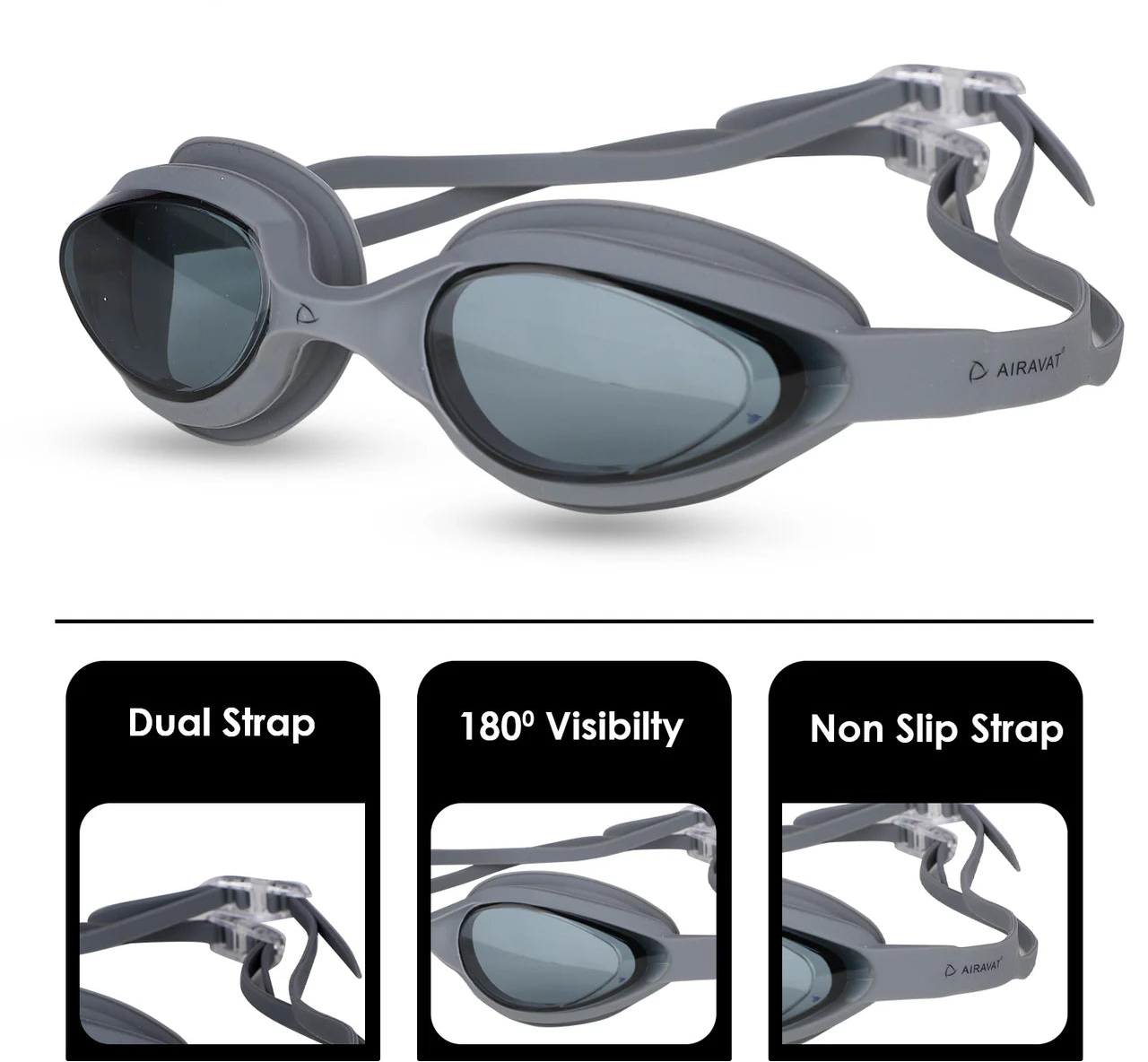 Ariavat Swimming Goggles (FRAYER 1003)