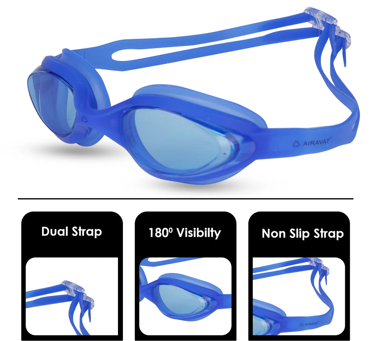 Ariavat Swimming Goggles (FRAYER 1003)