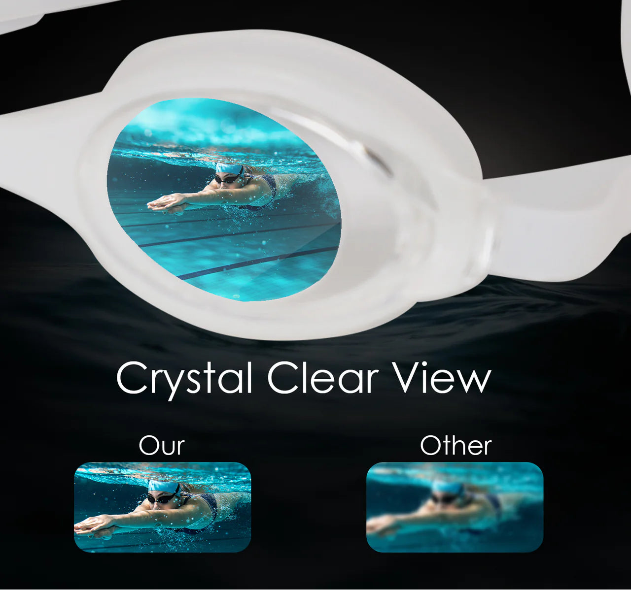 Ariavat Swimming Goggles (FRAYER 1003)