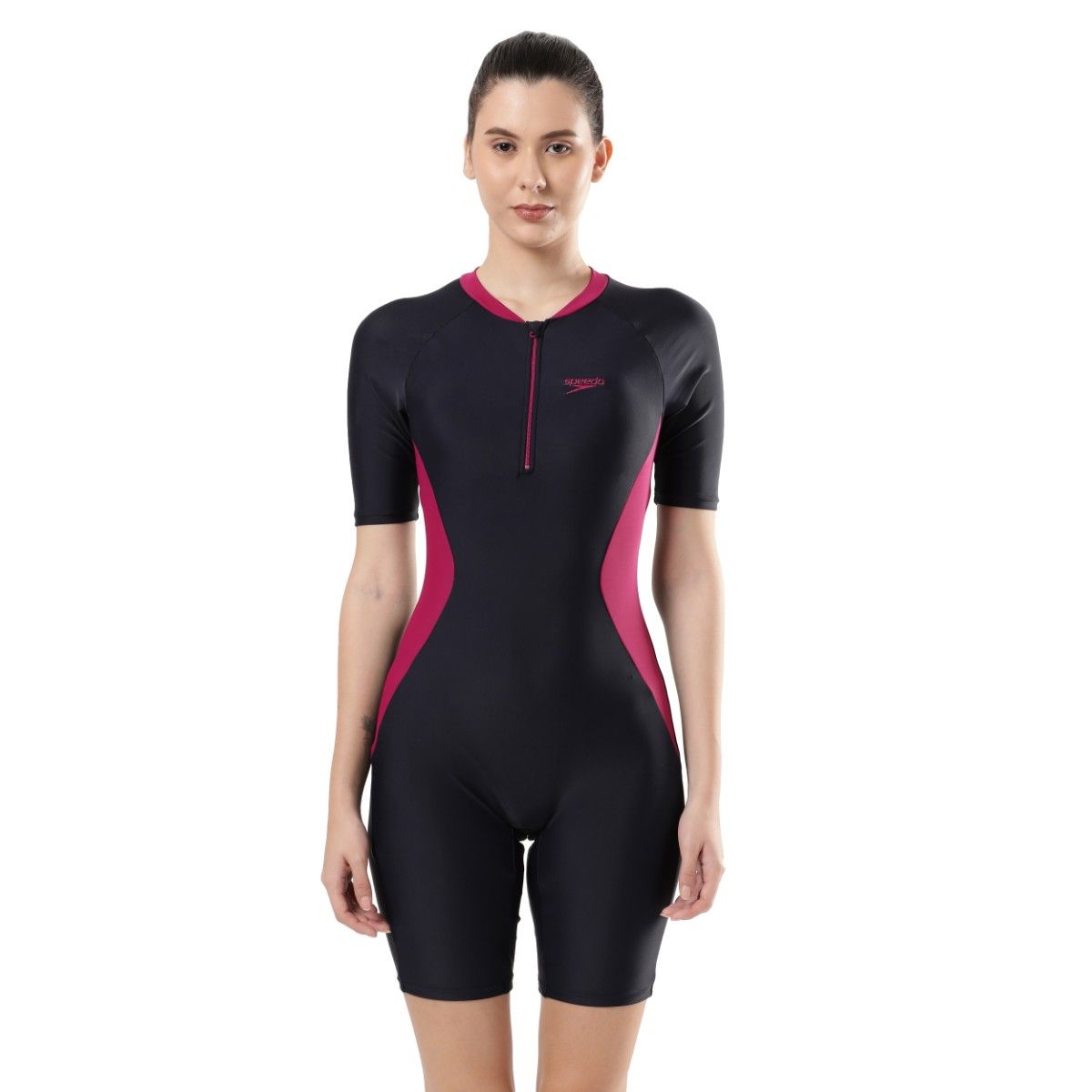 Speedo Women Essential Panel Knee Suit