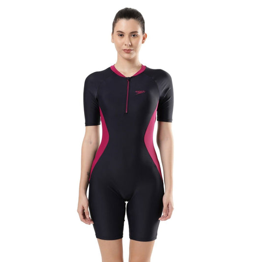 Speedo Women Essential Panel Knee Suit