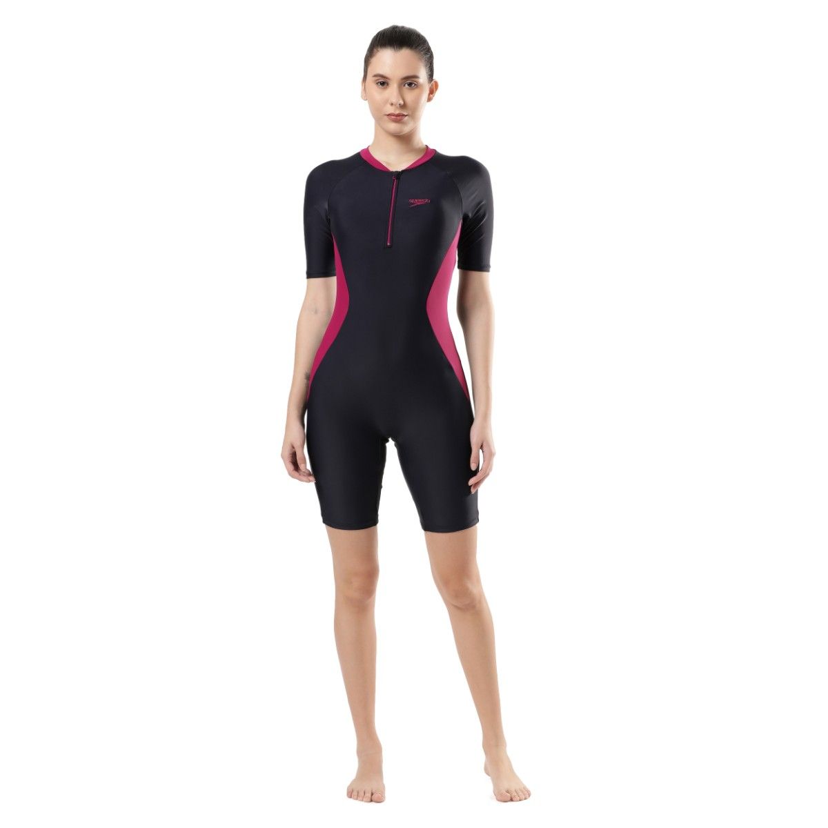 Speedo Women Essential Panel Knee Suit