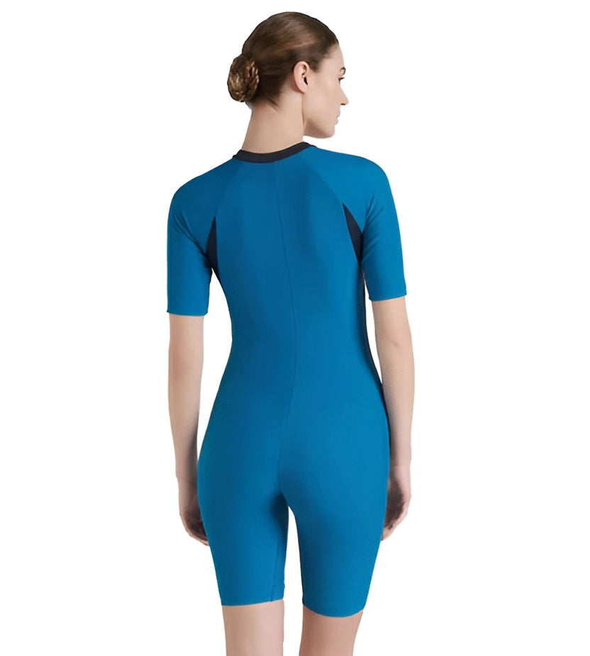 Speedo Women Essential Panel Knee Suit