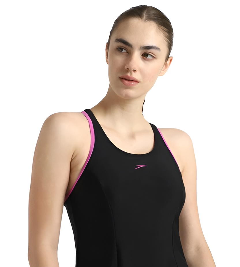 Speedo Women Racerback Frock Style Swimwear With Boyleg