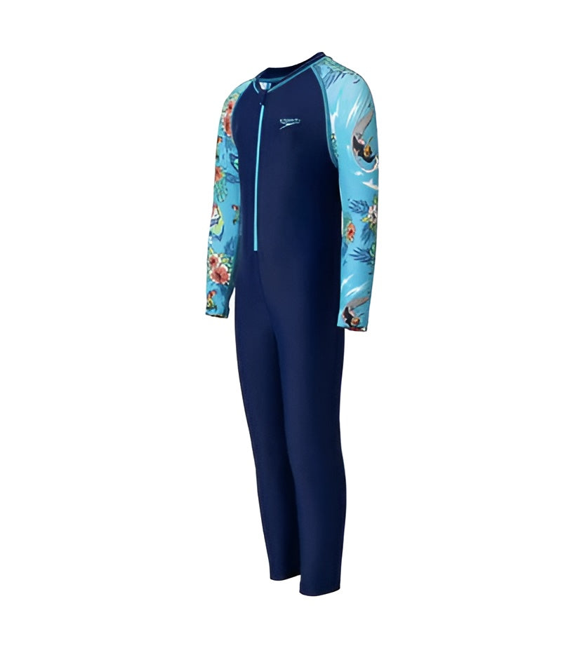 Speedo Unisex Full Body Suit Sleeve Print