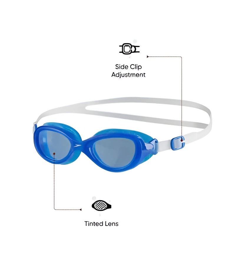 Speedo Unisex Kids Futura Classic Tint-Lens Swimming Goggles
