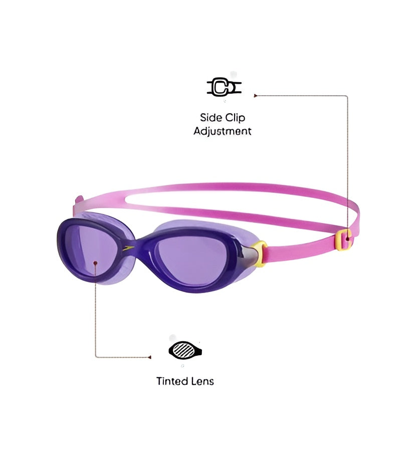 Speedo Unisex Kids Futura Classic Tint-Lens Swimming Goggles