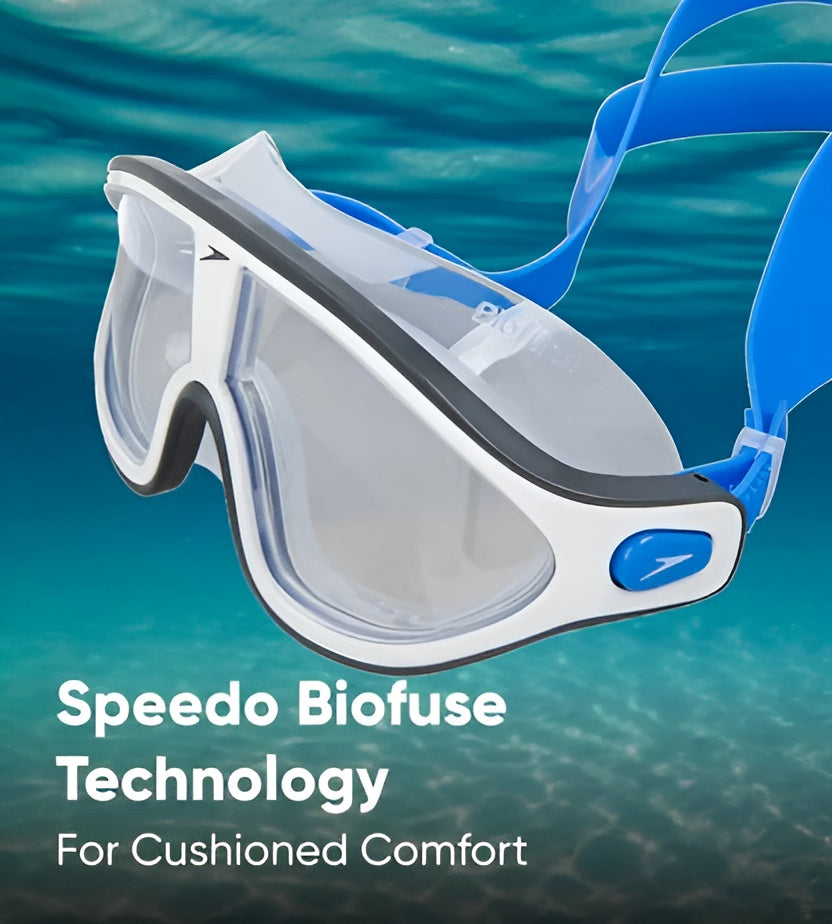 Speedo Unisex Adult Rift Smoke Lens Swimming Goggles