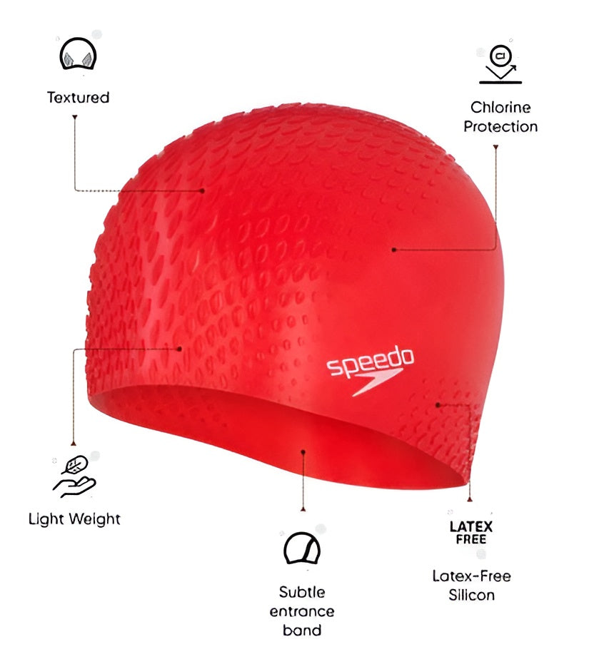 Speedo Unisex Adult Bubble Cap