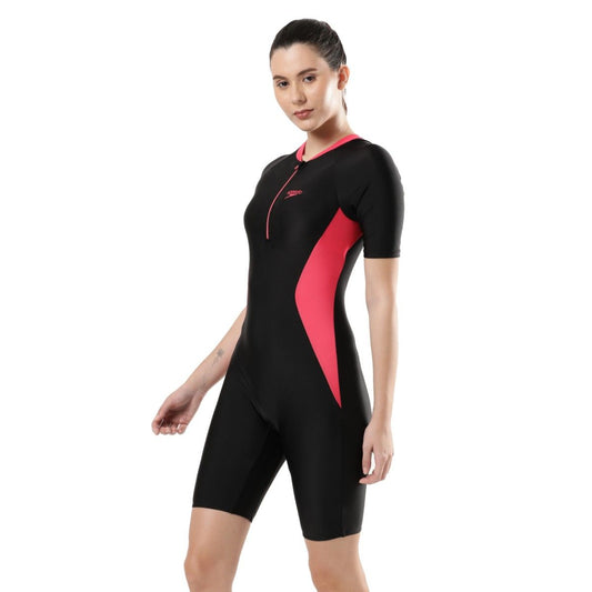 Speedo Women Essential Panel Knee Suit