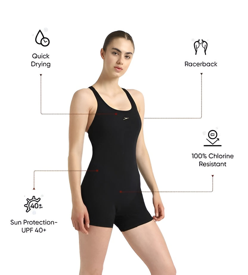 Speedo Endurance+ Myrtle Raceback Legsuit