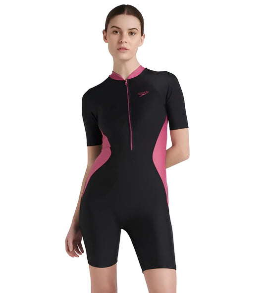 Speedo Women Essential Panel Knee Suit