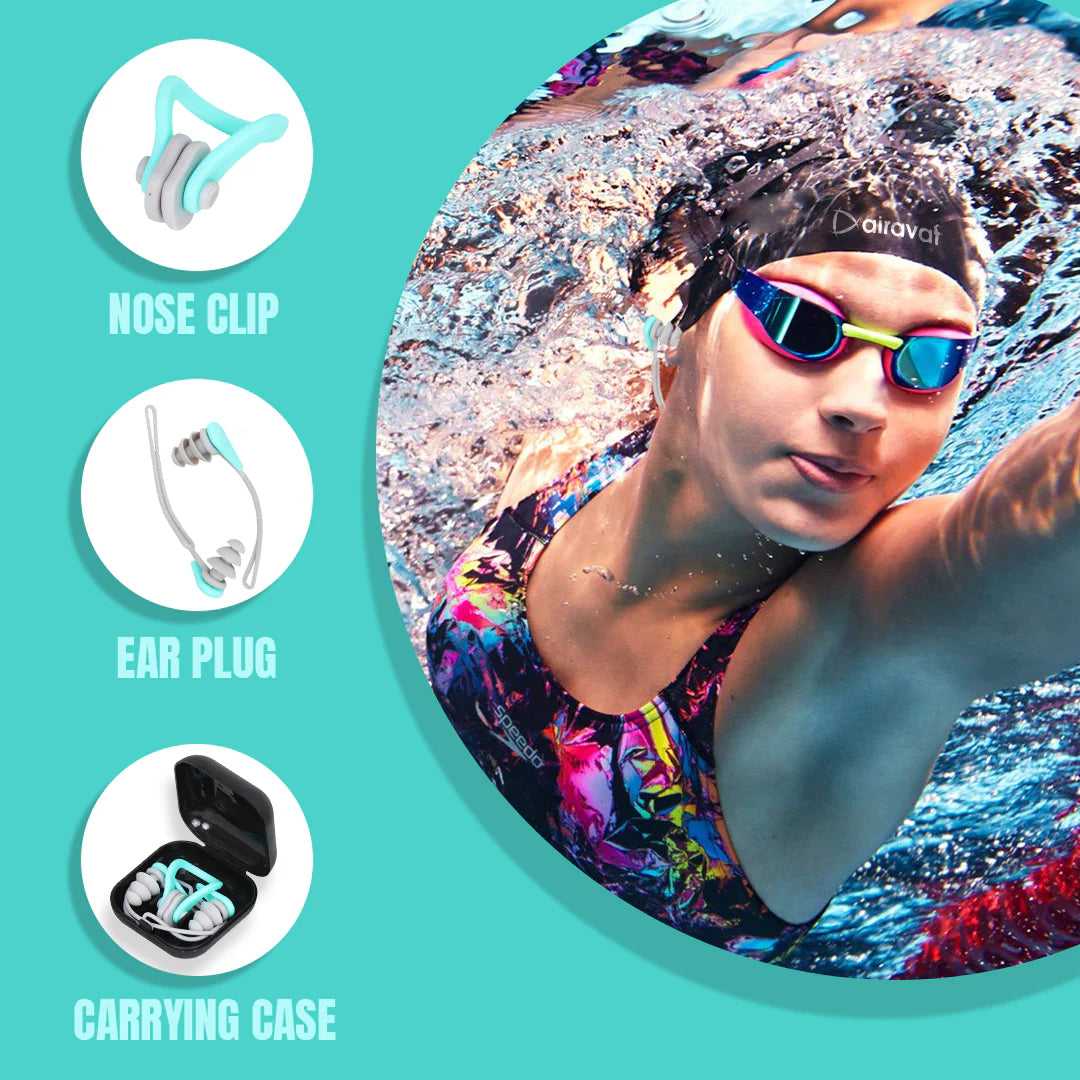 AIRAVAT SWIMMING NOSE CLIP AND EAR PLUG