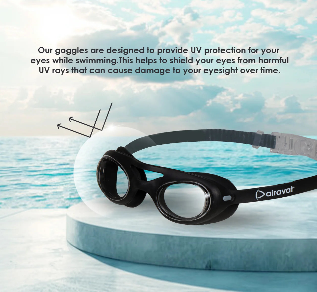 Ariavat Swimming Goggles ( DIVEON 1006)