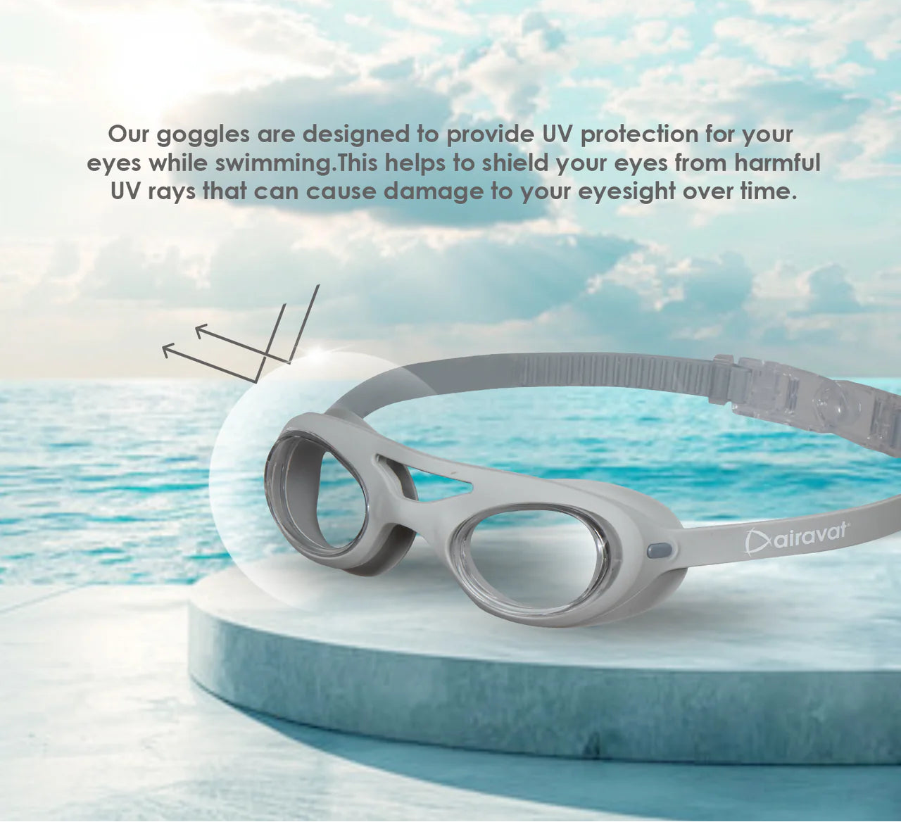 Ariavat Swimming Goggles ( DIVEON 1006)