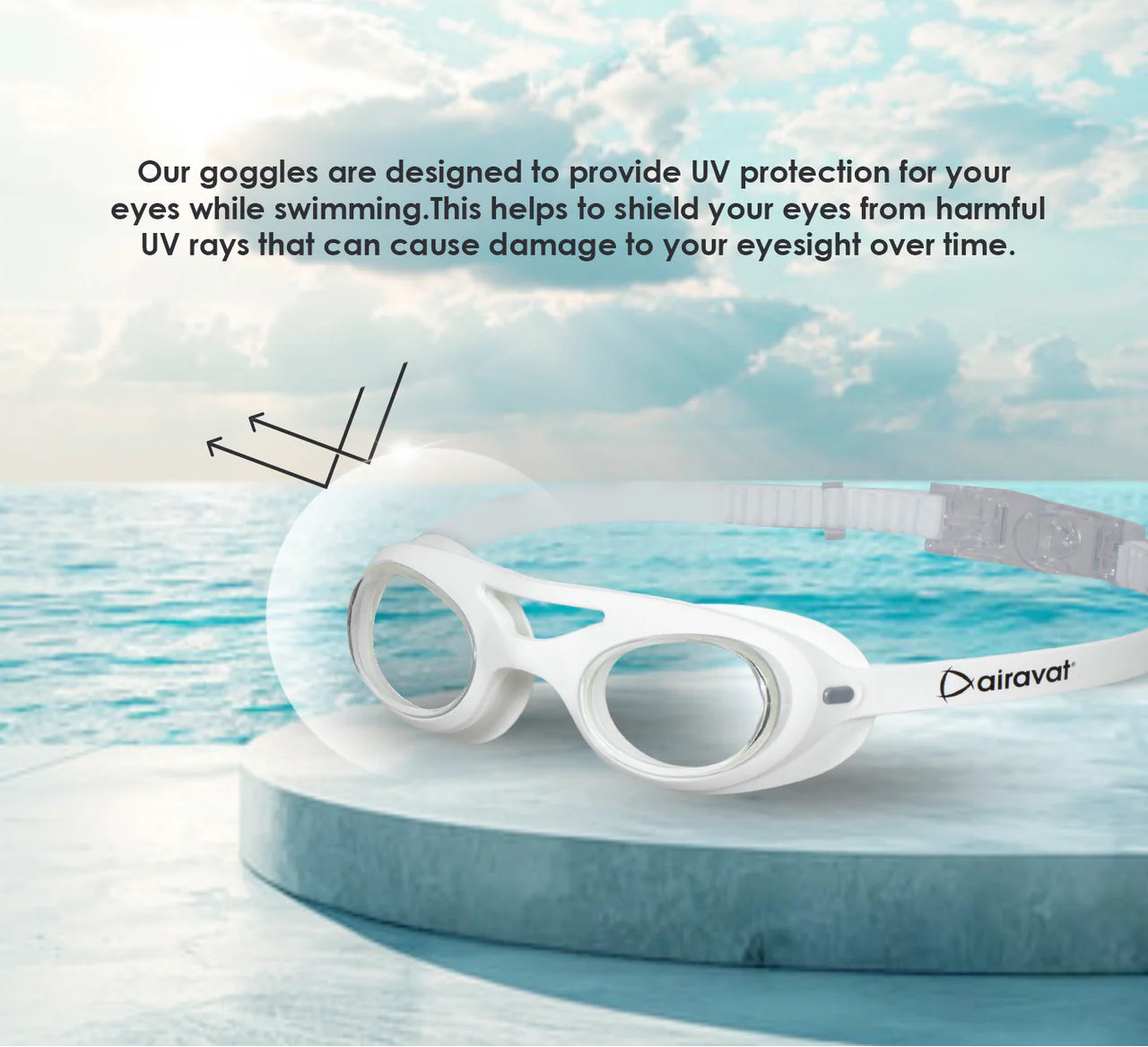 Ariavat Swimming Goggles ( DIVEON 1006)