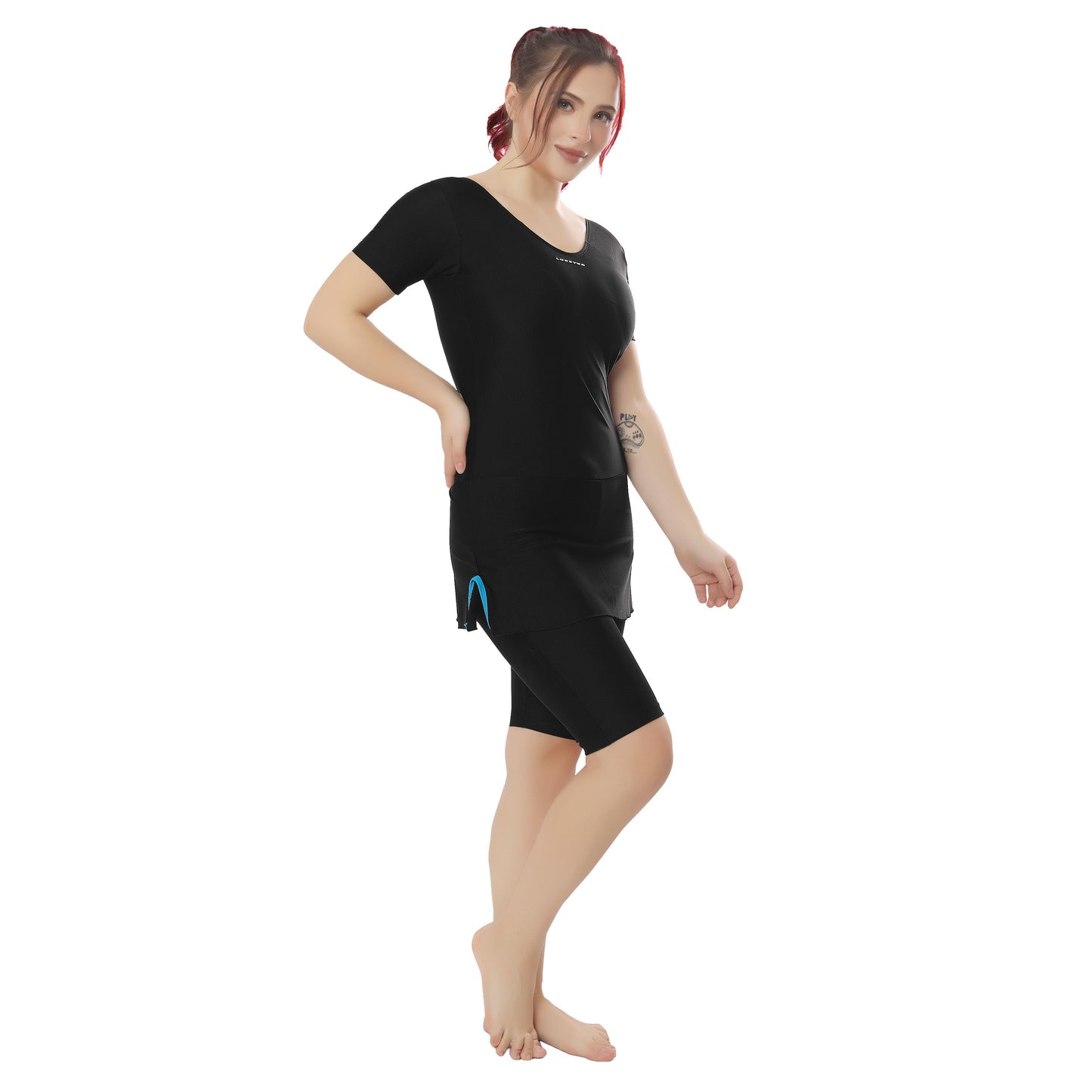 Lobster Half and Half Frock Style with Sleeve