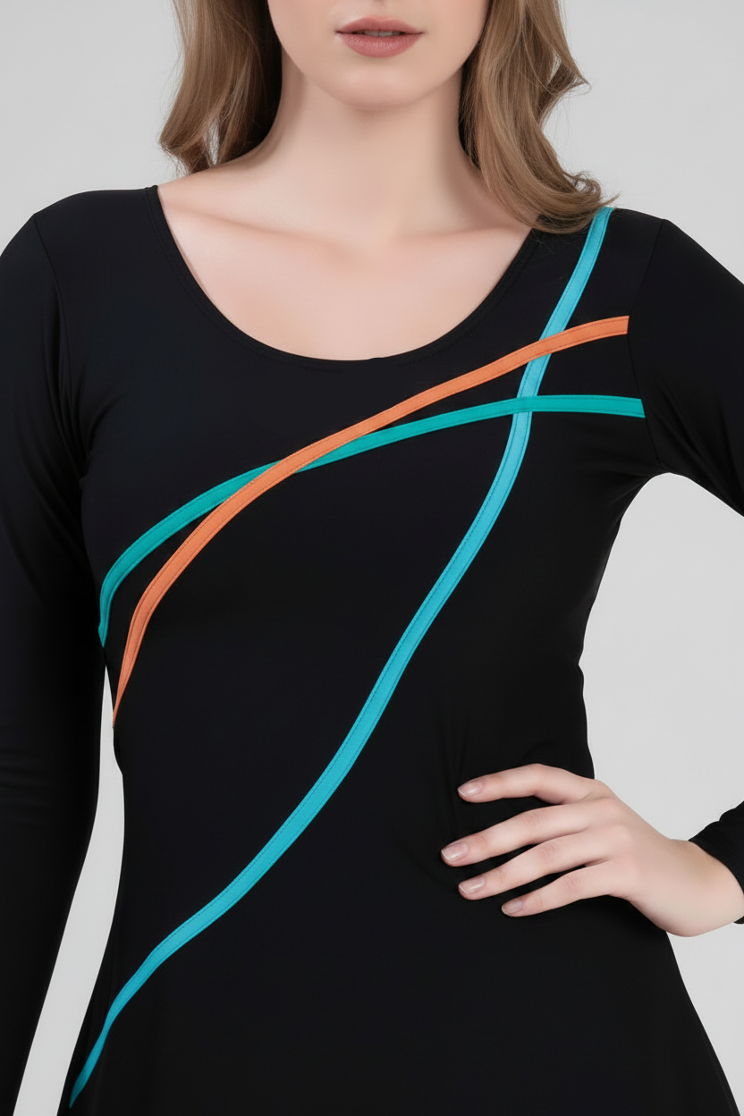 Lobster Fullsleeve Frockstyle Swimmwear