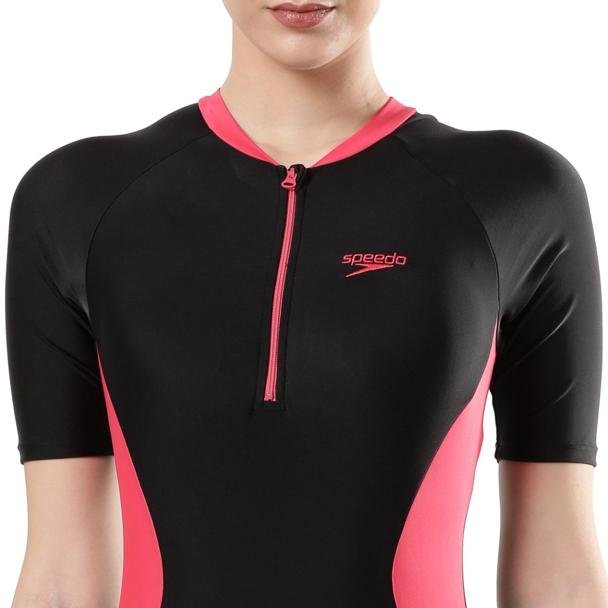 Speedo Women Essential Panel Knee Suit